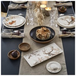 Gien, Sologne, Square plate large