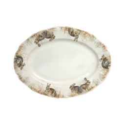 Gien, Sologne, Oval platter small