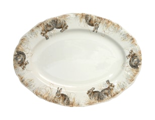 Gien, Sologne, Oval platter small