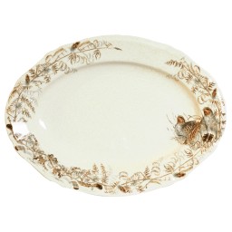 Gien, Sologne, Oval platter large