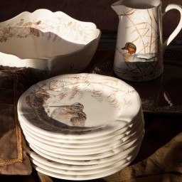 Gien, Sologne, Oval platter large