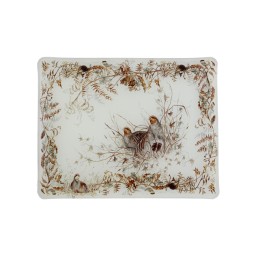 Gien, Sologne, Acrylic serving tray small