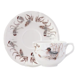 Gien, Sologne, Jumbo cup & saucer