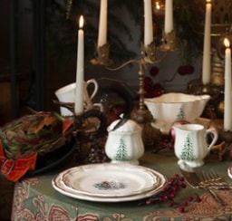 Gien, Filet Noël, Cake platter
