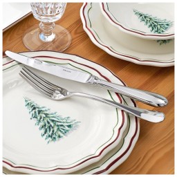 Gien, Filet Noël, Dinner plates, set of 4