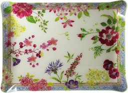 Gien, Millefleurs, Acrylic serving tray large