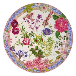Gien, Millefleurs, Cake platter