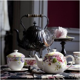 Gien, Millefleurs, Cake platter