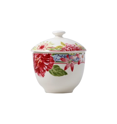 Gien, Millefleurs, Sugar bowl