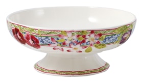 Gien, Millefleurs, Footed fruit bowl