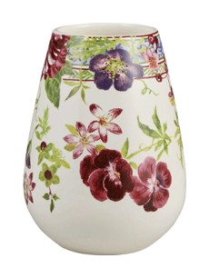 Gien, Millefleurs, Contour vase small