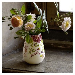 Gien, Millefleurs, Contour vase small