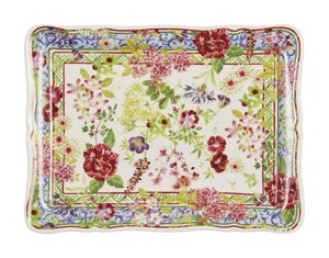 Gien, Millefleurs, Butter tray