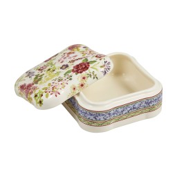 Gien, Millefleurs, Square candy box