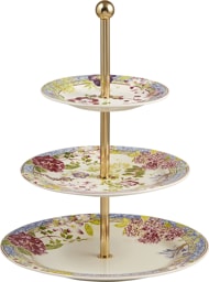 Gien, Millefleurs, Three-tier cake stand