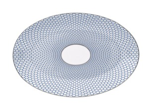 Raynaud, Trésor bleu, Oval platter