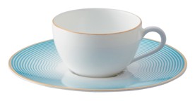 Raynaud, Aura, Moka cup gold and saucer