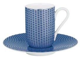 Raynaud, Trésor bleu, Expresso cup and saucer