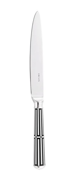 Ercuis, Arts decoratifs paquebot black, Dinner knife