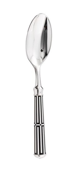 Ercuis, Arts decoratifs paquebot black, Dinner spoon