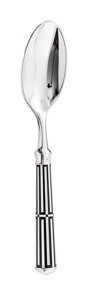 Ercuis, Arts decoratifs paquebot black, Dinner spoon