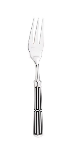 Ercuis, Arts decoratifs paquebot black, Fish fork