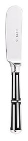 Ercuis, Arts decoratifs paquebot black, Individual butter knife