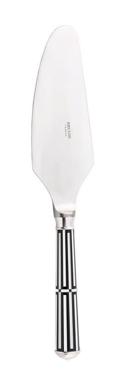 Ercuis, Arts decoratifs paquebot black, Cake server sharp