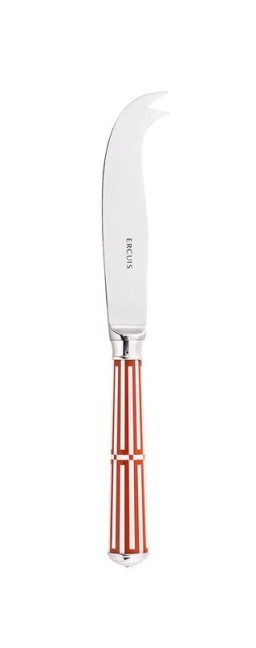 Ercuis, Arts decoratifs paquebot mahogany, Cheese knife 2 prongs