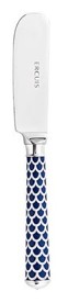 Ercuis, Arts decoratifs coupole navy blue, Individual butter knife
