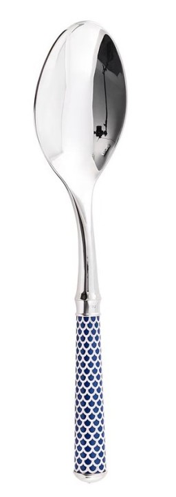 Ercuis, Arts decoratifs coupole navy blue, Serving spoon