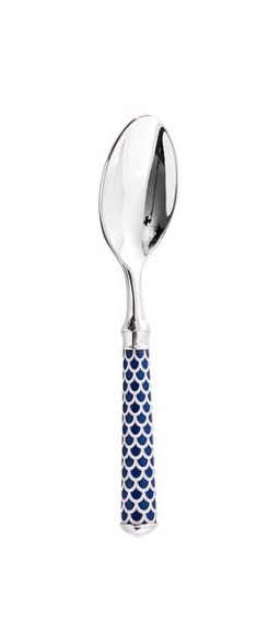 Ercuis, Arts decoratifs coupole navy blue, After dinner tea spoon