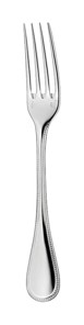 Christofle, Perles cutlery, silver plated, Standard dinner fork