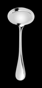 Christofle, Perles cutlery, silver plated, Gravy ladle