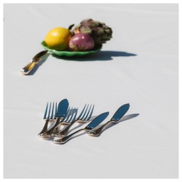 Christofle, Malmaison cutlery, silver plated, Fish knife