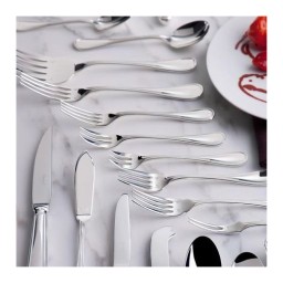 Christofle, Albi cutlery, silver plated, Dessert fork