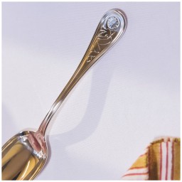 Christofle, Albi cutlery, silver plated, Baby spoon