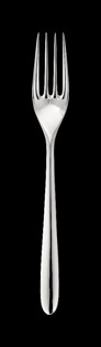 Christofle, Mood cutlery, silver plated, Dessert fork