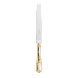 Christofle, Marly, silver plated - gold accent, Dessert knife