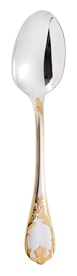 Christofle, Marly, silver plated - gold accent, Standard table spoon