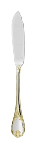 Christofle, Marly, silver plated - gold accent, Fish knife