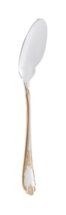 Christofle, Marly, silver plated - gold accent, Sauce spoon