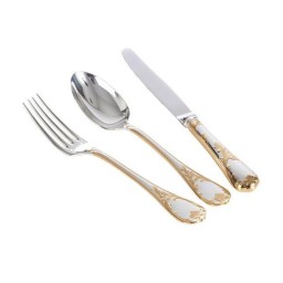 Christofle, Marly, silver plated - gold accent, Sauce spoon