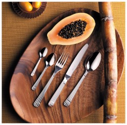 Christofle, Osiris cutlery, stainless steel, Dessert spoon