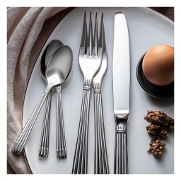 Christofle, Osiris cutlery, stainless steel, Espresso spoon