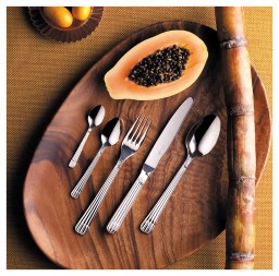 Christofle, Osiris cutlery, stainless steel, Espresso spoon