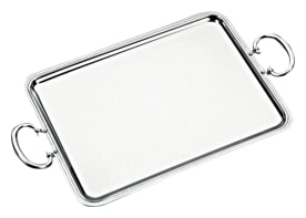 Christofle, Albi accessories, Rectangular Tray with Handles