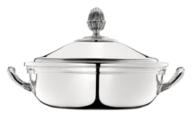 Christofle, Malmaison accessories, Vegetable dishe with lid
