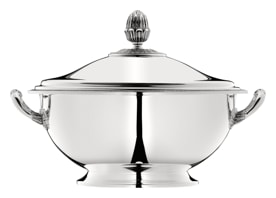 Christofle, Malmaison accessories, Soup tureen with lid