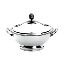 Christofle, Malmaison accessories, Soup tureen with lid